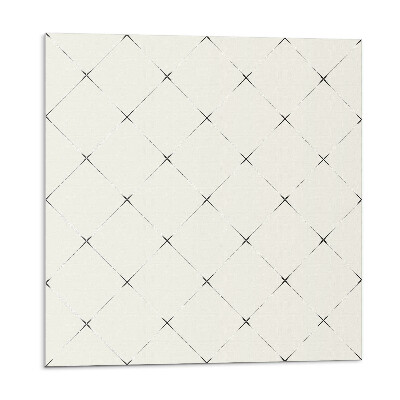 Płyta na ścianę Wzór rombowy w stylu geometrycznym