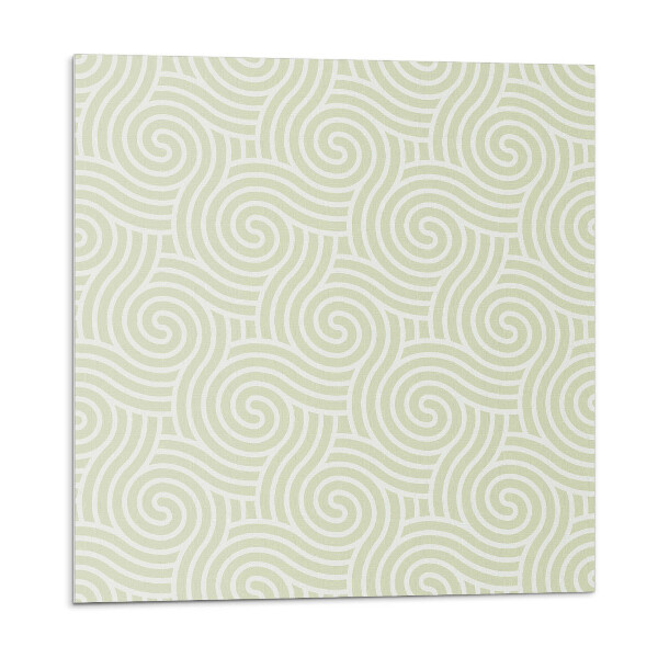 Panel dekoracyjny Spiralne fale w dynamicznym wzorze