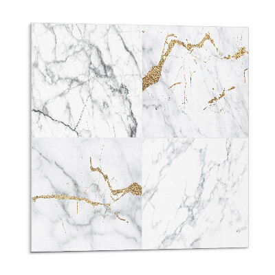 Płyta na ścianę Marmurowe desenie z delikatnymi żyłkami
