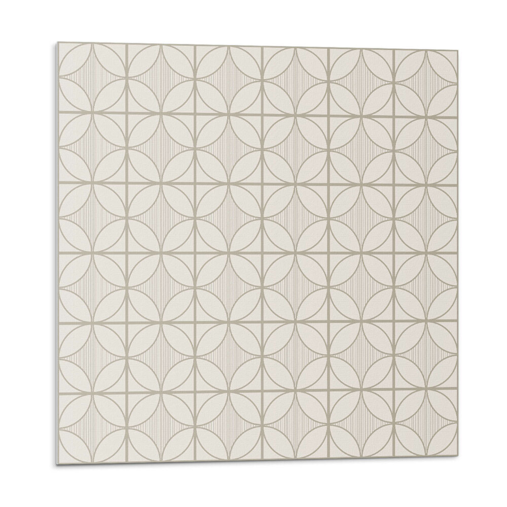 Panel ścienny Okrągły wzór w stylu geometrycznym
