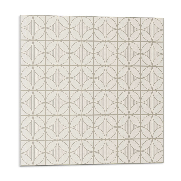 Panel ścienny Okrągły wzór w stylu geometrycznym