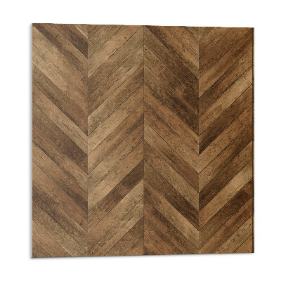 Płyta na ścianę Wzór jodełkowych desek