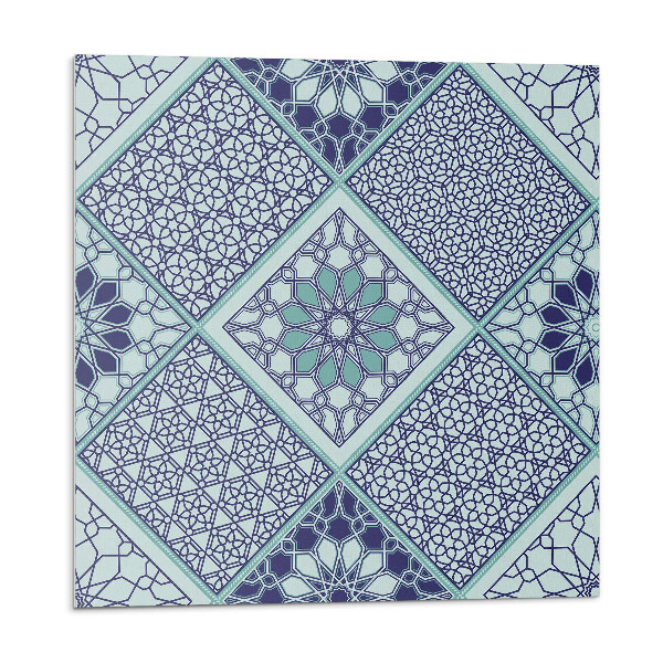 Panel dekoracyjny Mozaikowe kształty w stylu geometrycznym