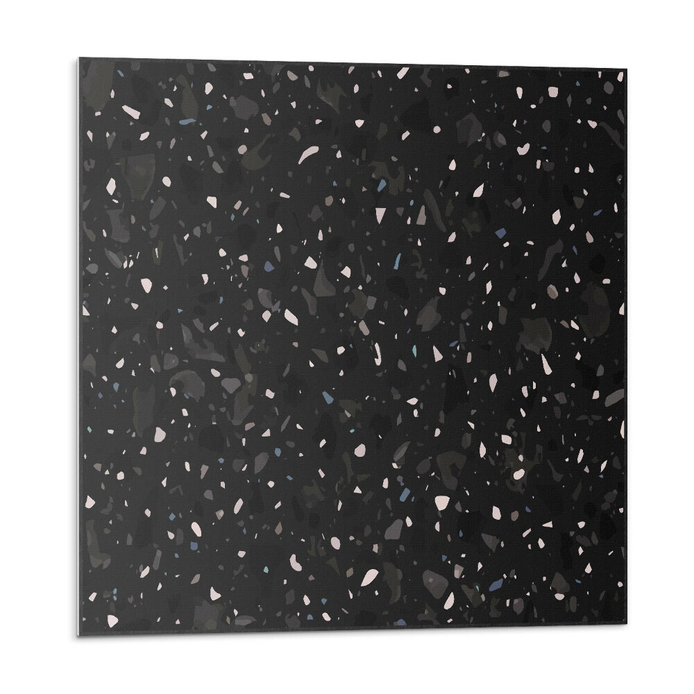 Panel ścienny Wzór terazzo w abstrakcyjnych kształtach