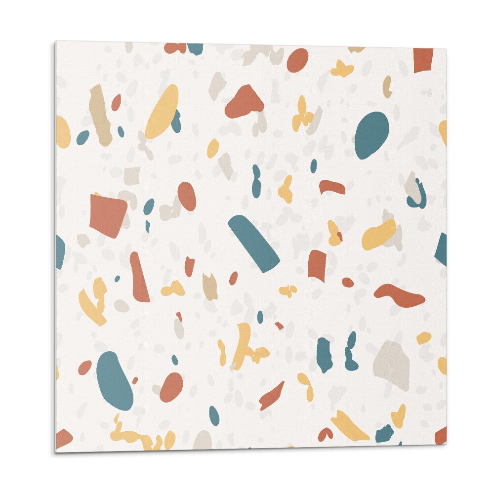 Płyta na ścianę Abstrakcyjne kształty w dynamicznym wzorze