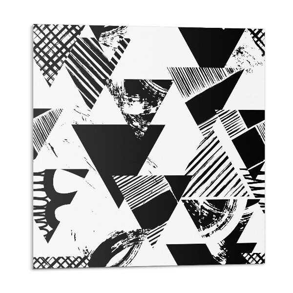 Panel ścienny Trójkątna geometria w designie