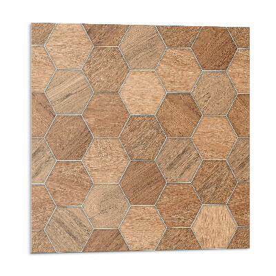 Panel ścienny pcv Heksagonalny wzór na powierzchni