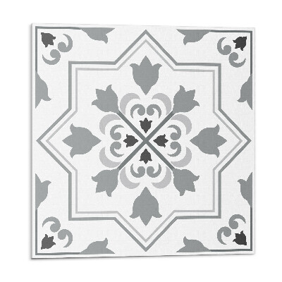 Płyta na ścianę Kwiatowy design w harmonijnych odcieniach