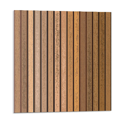 Płyta na ścianę Różnorodne deski w unikalnych wzorach