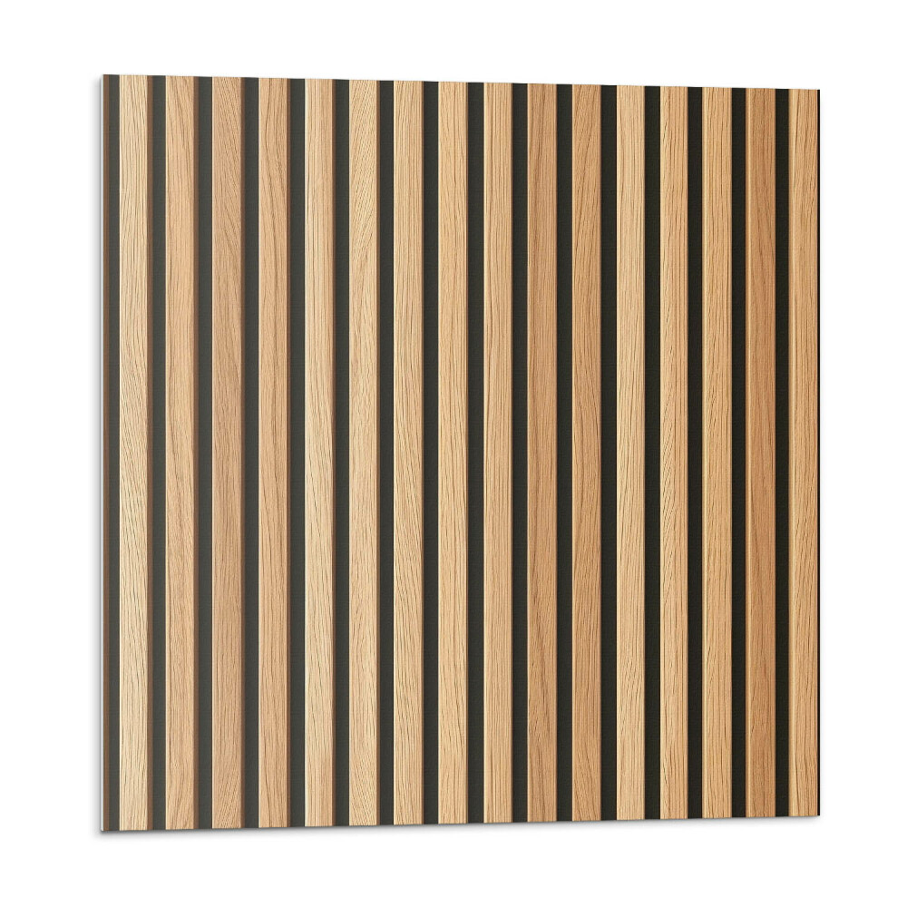 Panel ścienny Pionowe linie na desce