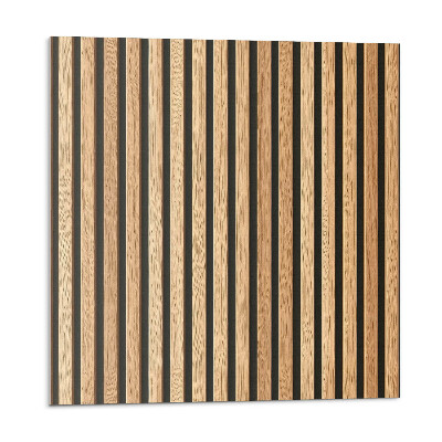 Panel ścienny Pionowe linie na desce