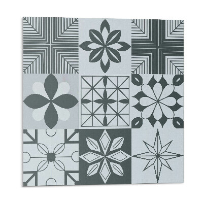 Panel dekoracyjny Wzory w stylu geometrycznej mozaiki