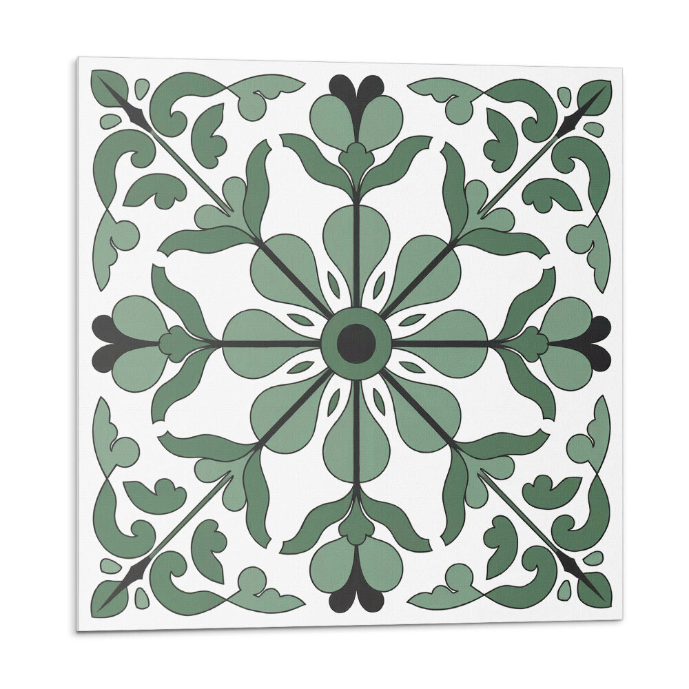 Płyta na ścianę Roślinna symetria w harmonijnym stylu