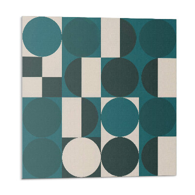 Panel dekoracyjny Kształty i formy w geometrycznym stylu