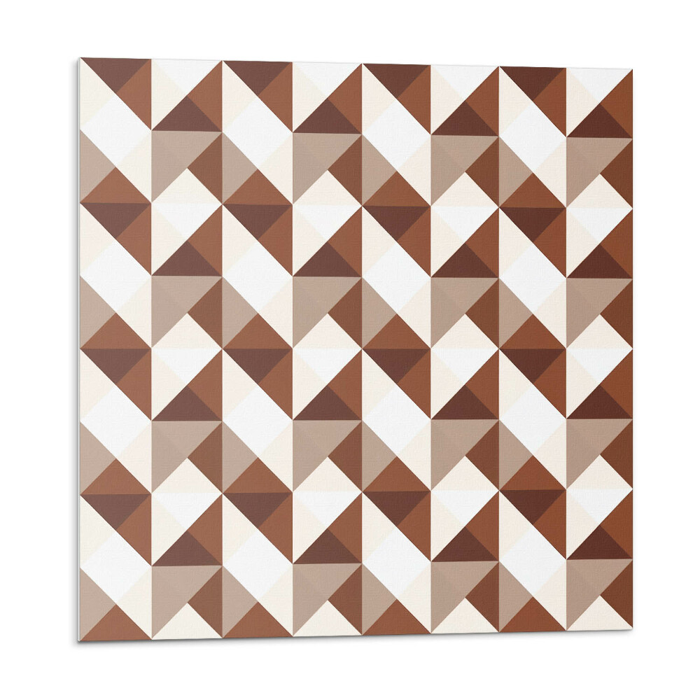 Panel ścienny pcv Trójkątna geometria w nowoczesnym stylu