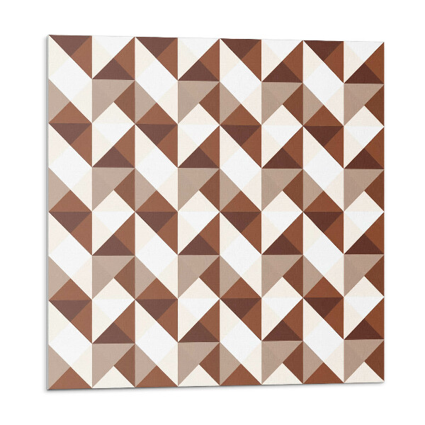 Panel ścienny pcv Trójkątna geometria w nowoczesnym stylu