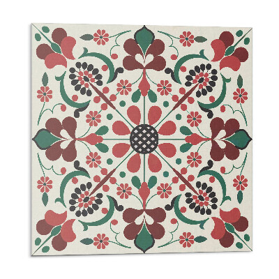 Panel ścienny Kwiatowa harmonia w symetrycznym stylu