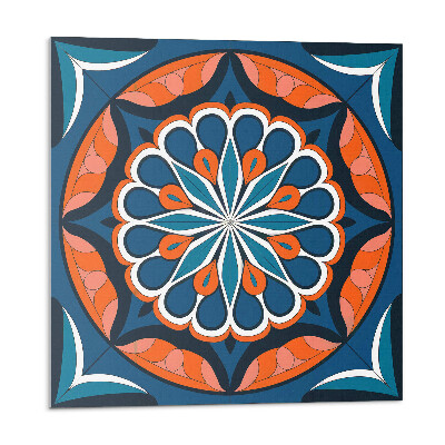 Panel ścienny Mandala z liściowym wzorem