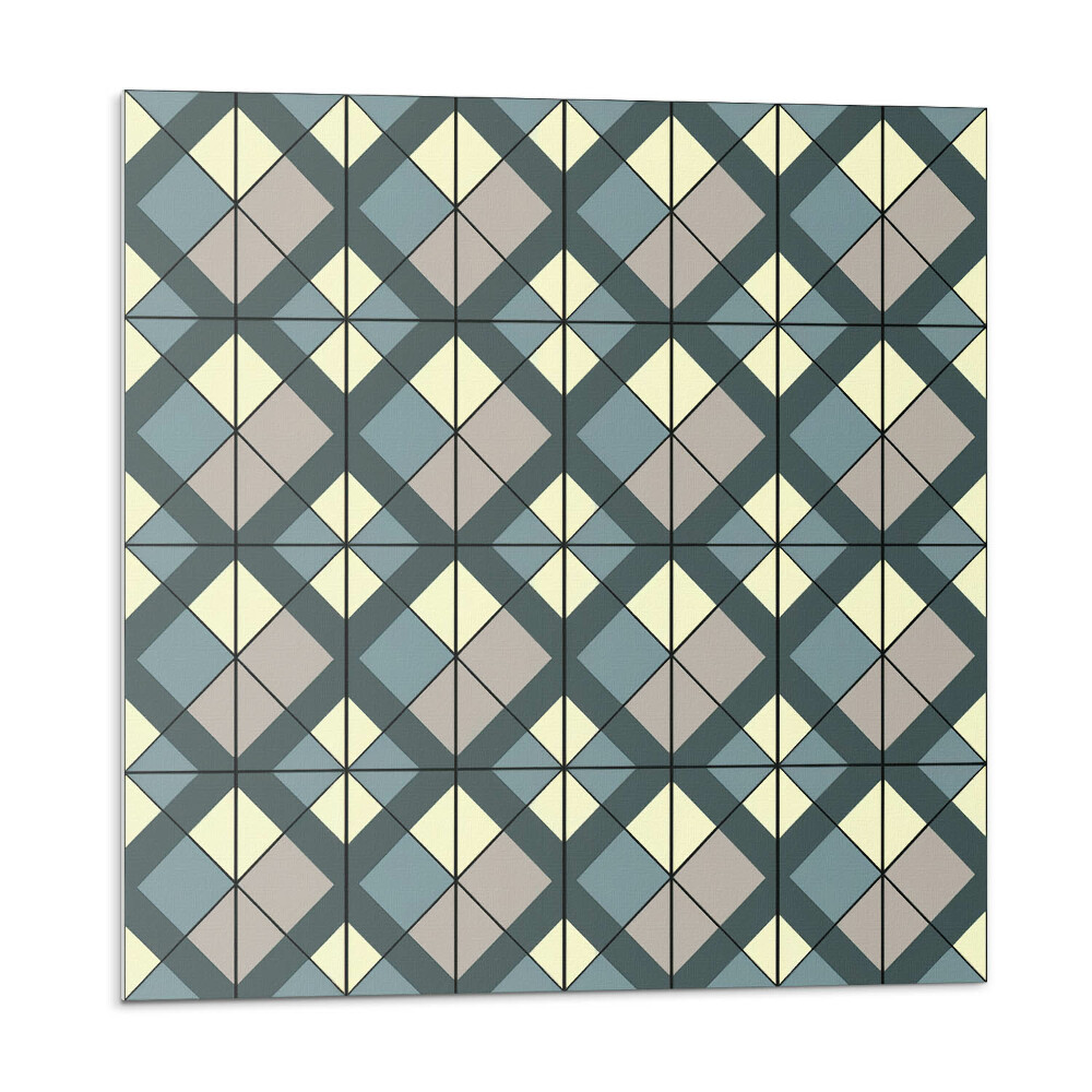 Płyta na ścianę Kratkowy wzór geometryczny