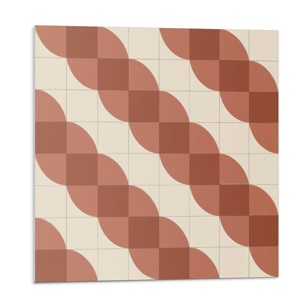 Płyta na ścianę Wzór falisty w geometrii