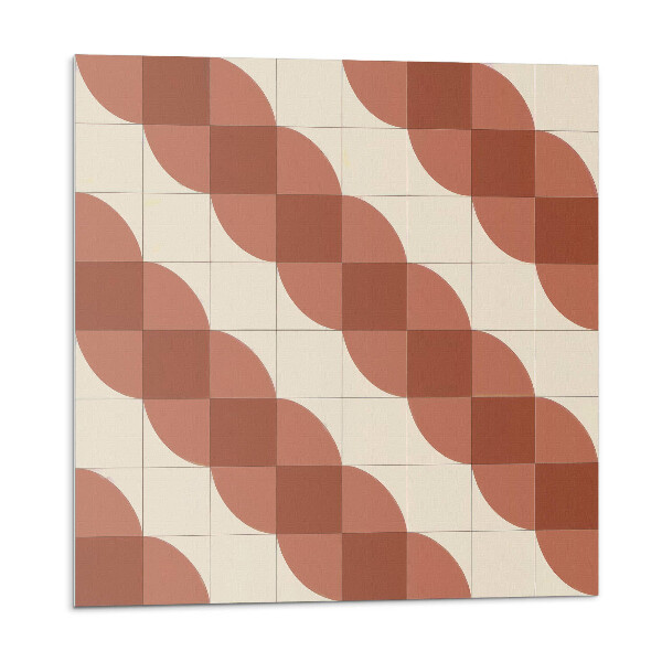 Płyta na ścianę Wzór falisty w geometrii