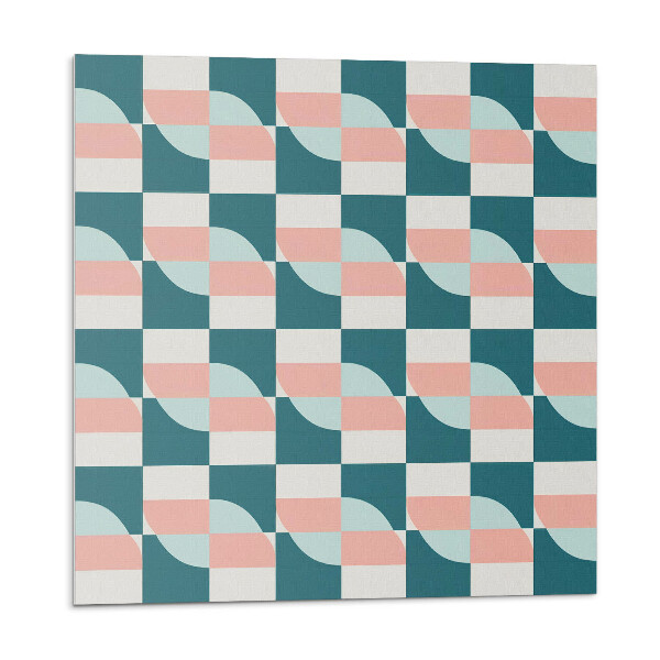 Panel ścienny pcv Kratkowy motyw geometryczny