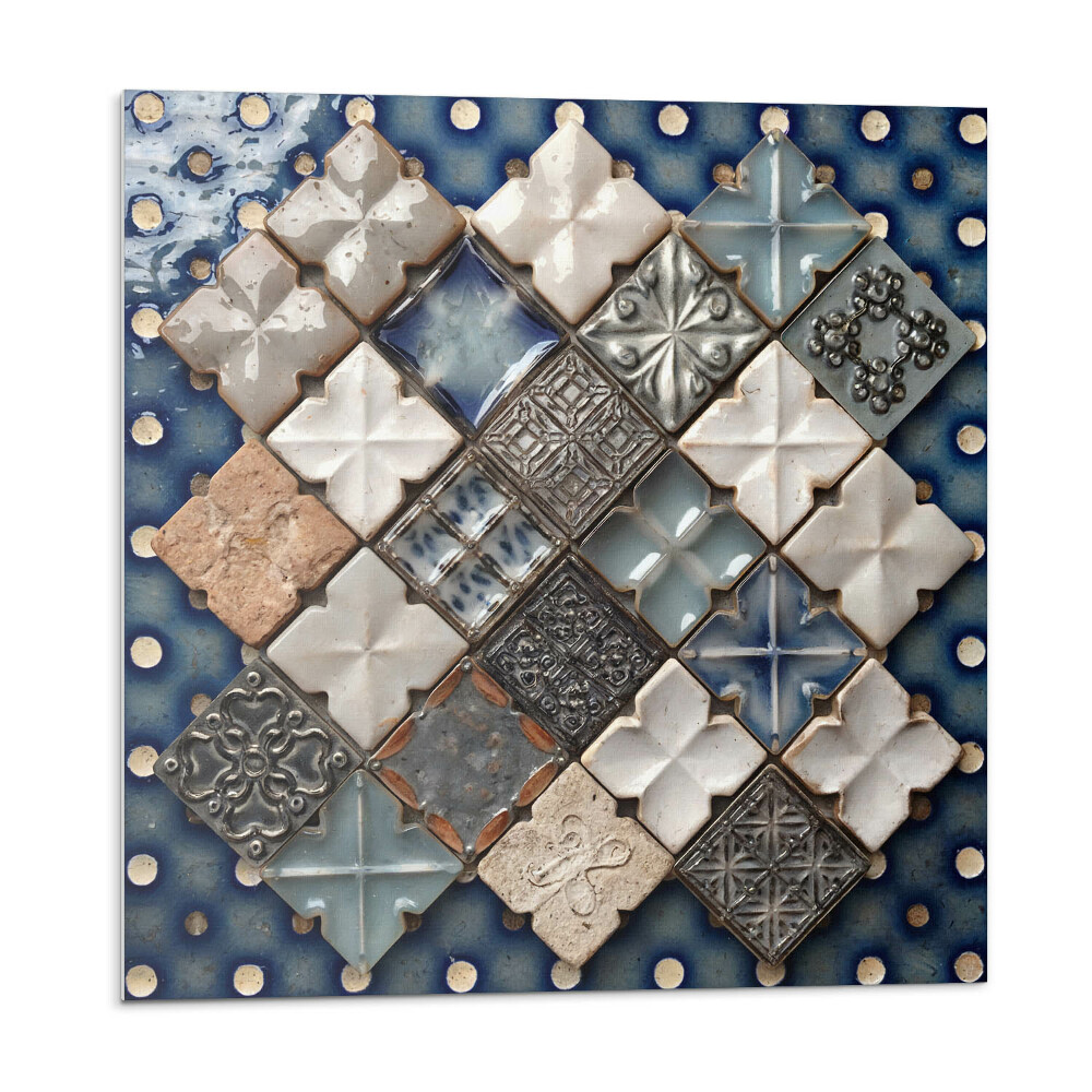 Płyta na ścianę Mozaikowy układ kafli