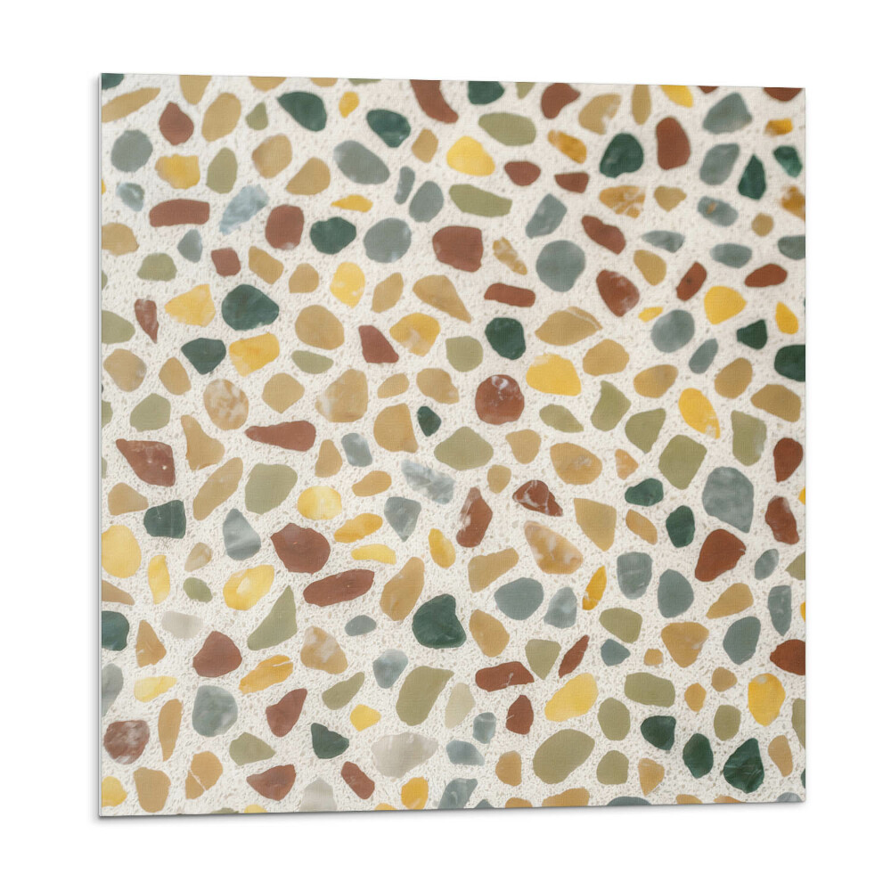 Płyta na ścianę Mozaikowy wzór z kamieni