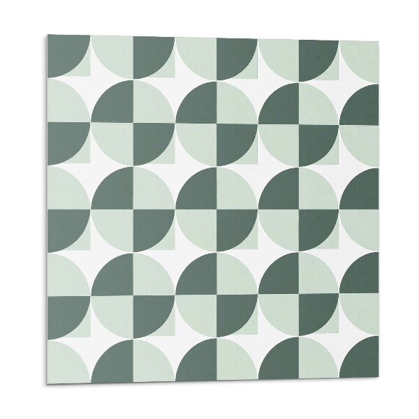 Panel ścienny Okręgi i kwadraty w geometrycznym stylu