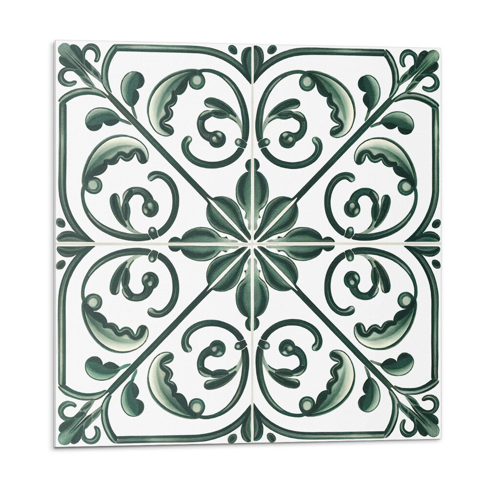 Panel ścienny Roślinne motywy z dekoracyjnymi detalami