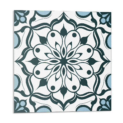 Panel dekoracyjny Kwiatowa mandala w kolorach natury