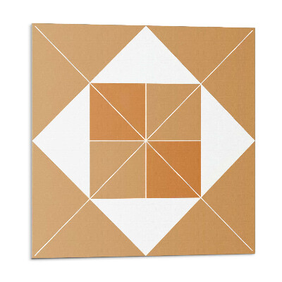 Panel ścienny pcv Abstrakcyjna geometria w kolorach