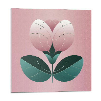 Panel ścienny Kwiatowa kompozycja z liśćmi