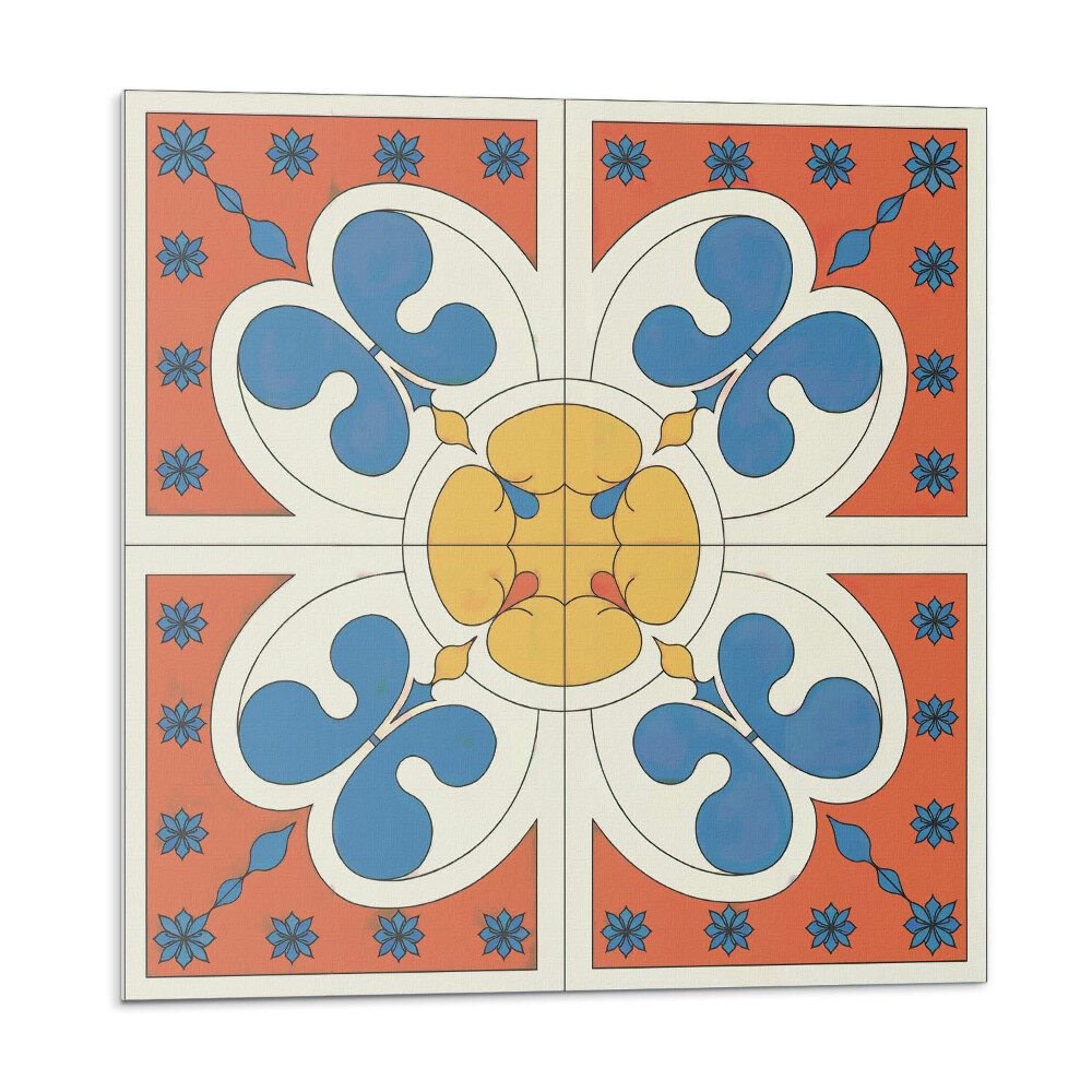 Panel dekoracyjny Elegancki motyw florystyczny