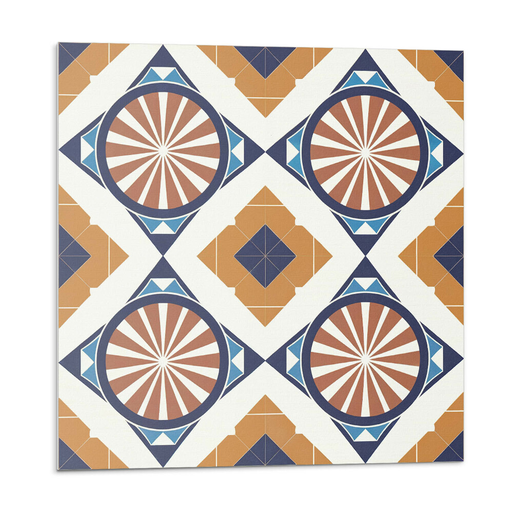 Panel ścienny pcv Wzór geometryczny z okręgami