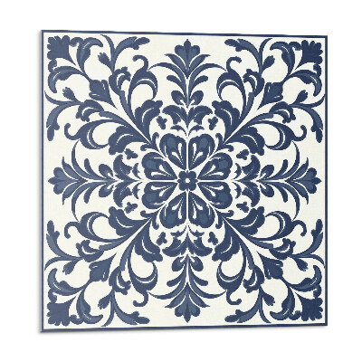 Panel ścienny Kwiatowy motyw z zielonymi liśćmi