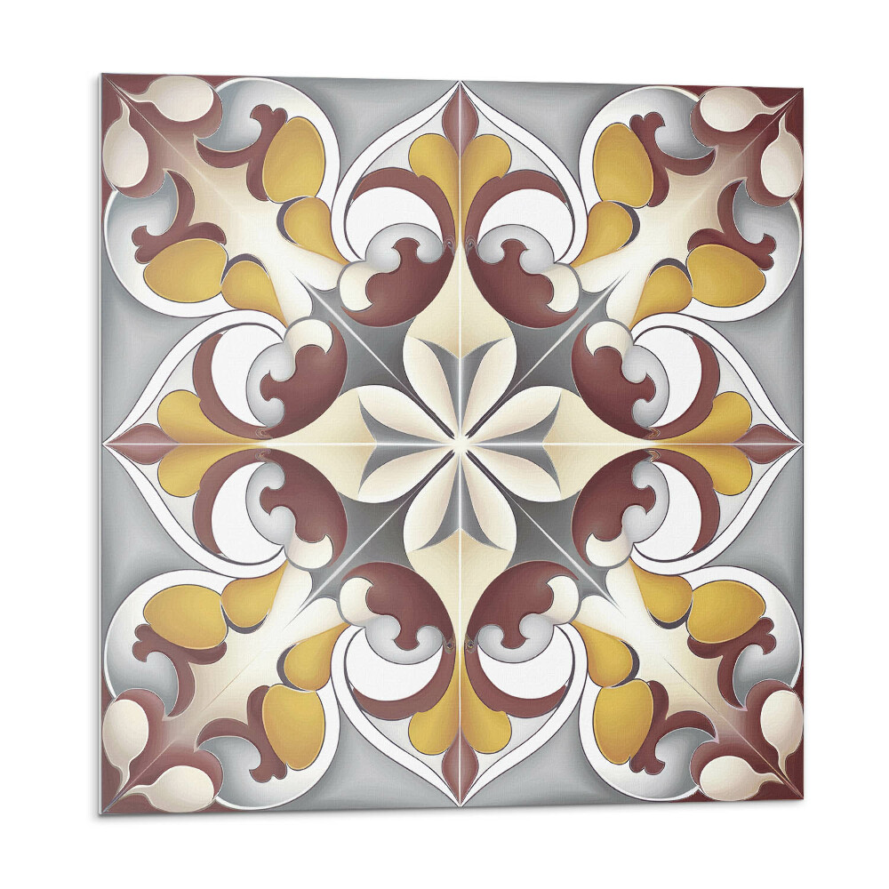 Panel ścienny pcv Kwiatowa mozaika w stylu artystycznym