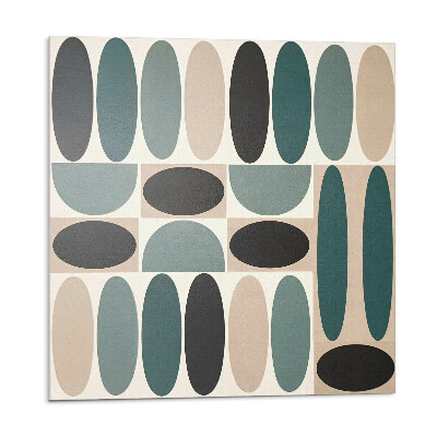Płyta na ścianę Owalne kształty w atrakcyjnej formie