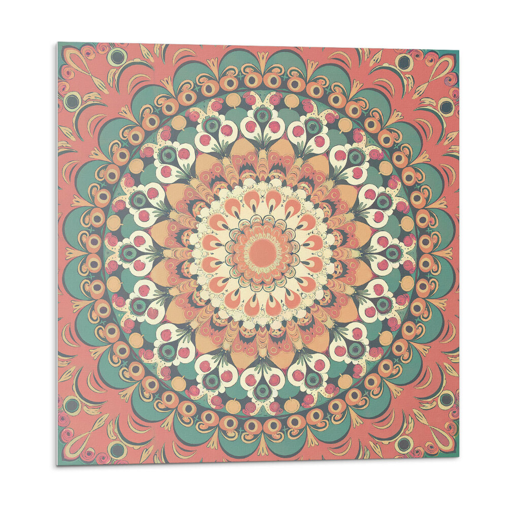 Panel ścienny Mandala z finezyjnymi detalami