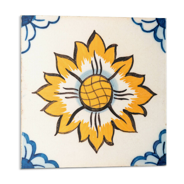 Panel ścienny pcv Kwiatowa mozaika ceramiczna