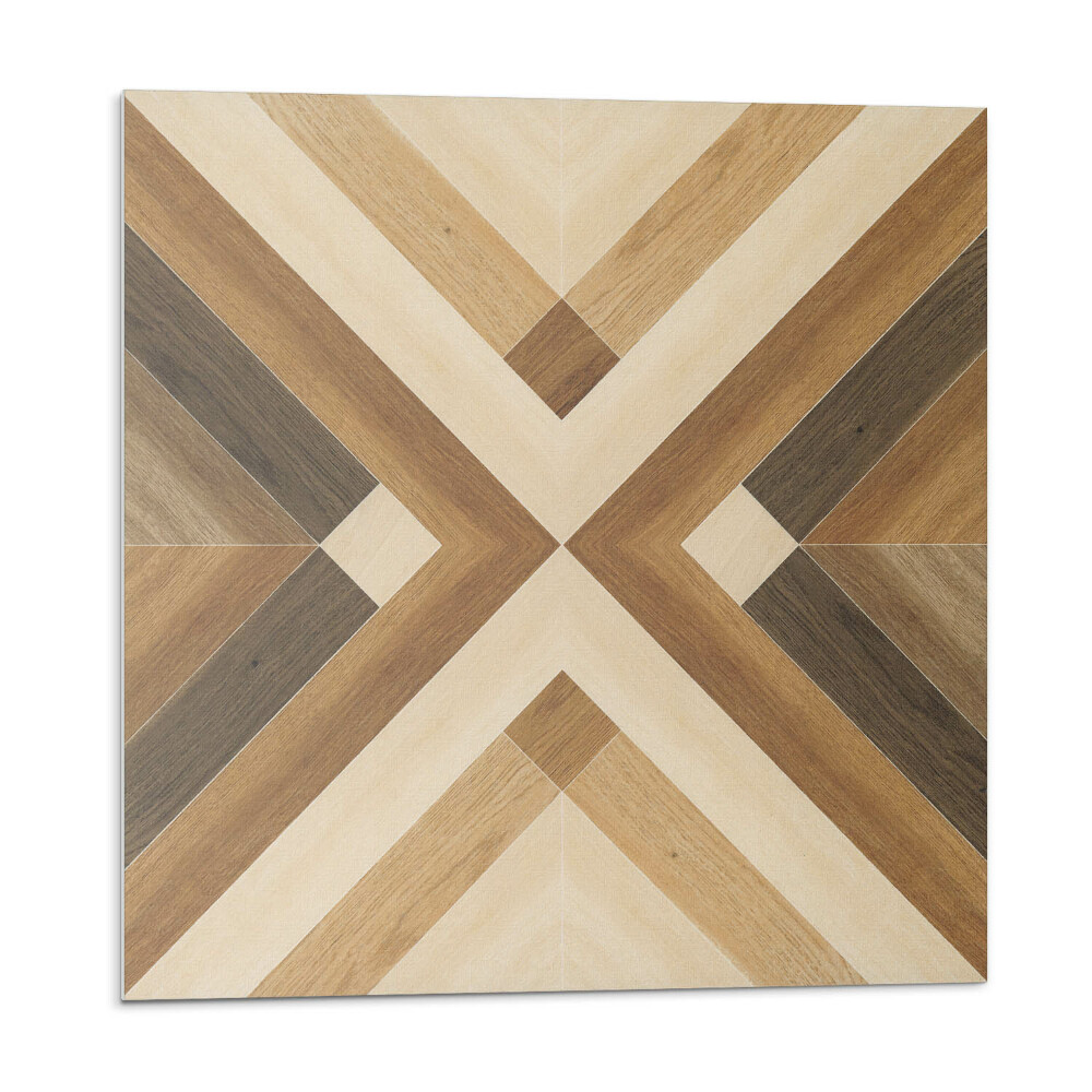 Panel ścienny Kratkowy motyw geometryczny