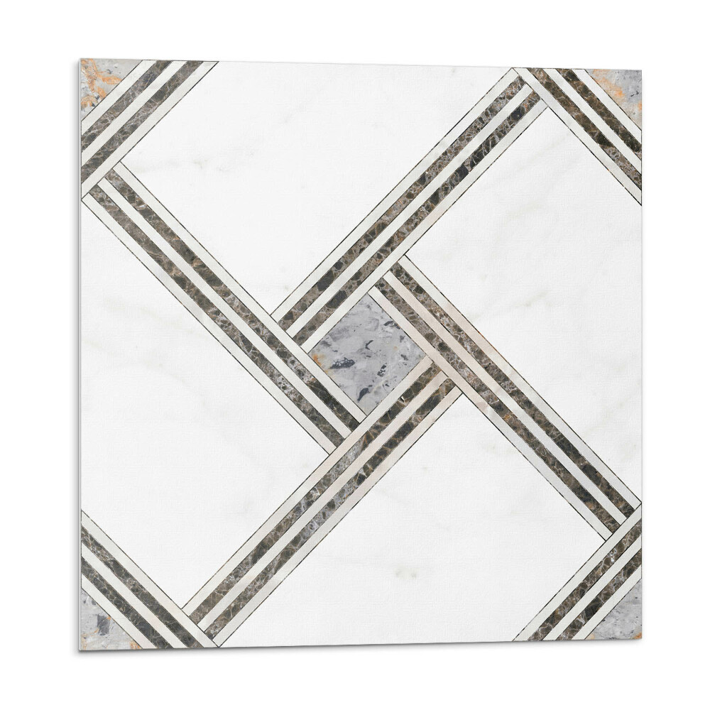 Panel ścienny pcv Konstrukcja linii geometrycznych