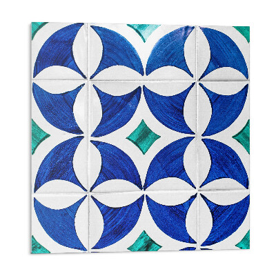 Panel dekoracyjny Wzory kafli w stylu geometrycznym