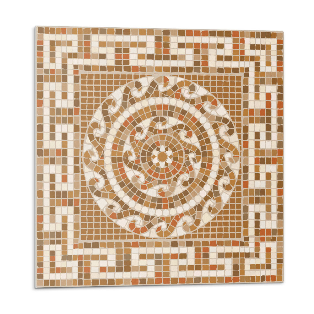 Panel ścienny pcv Mosaikowy wzór w okręgi