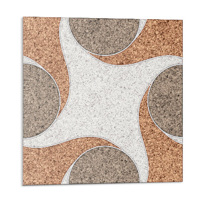 Panel ścienny pcv Motyw okręgów i fal