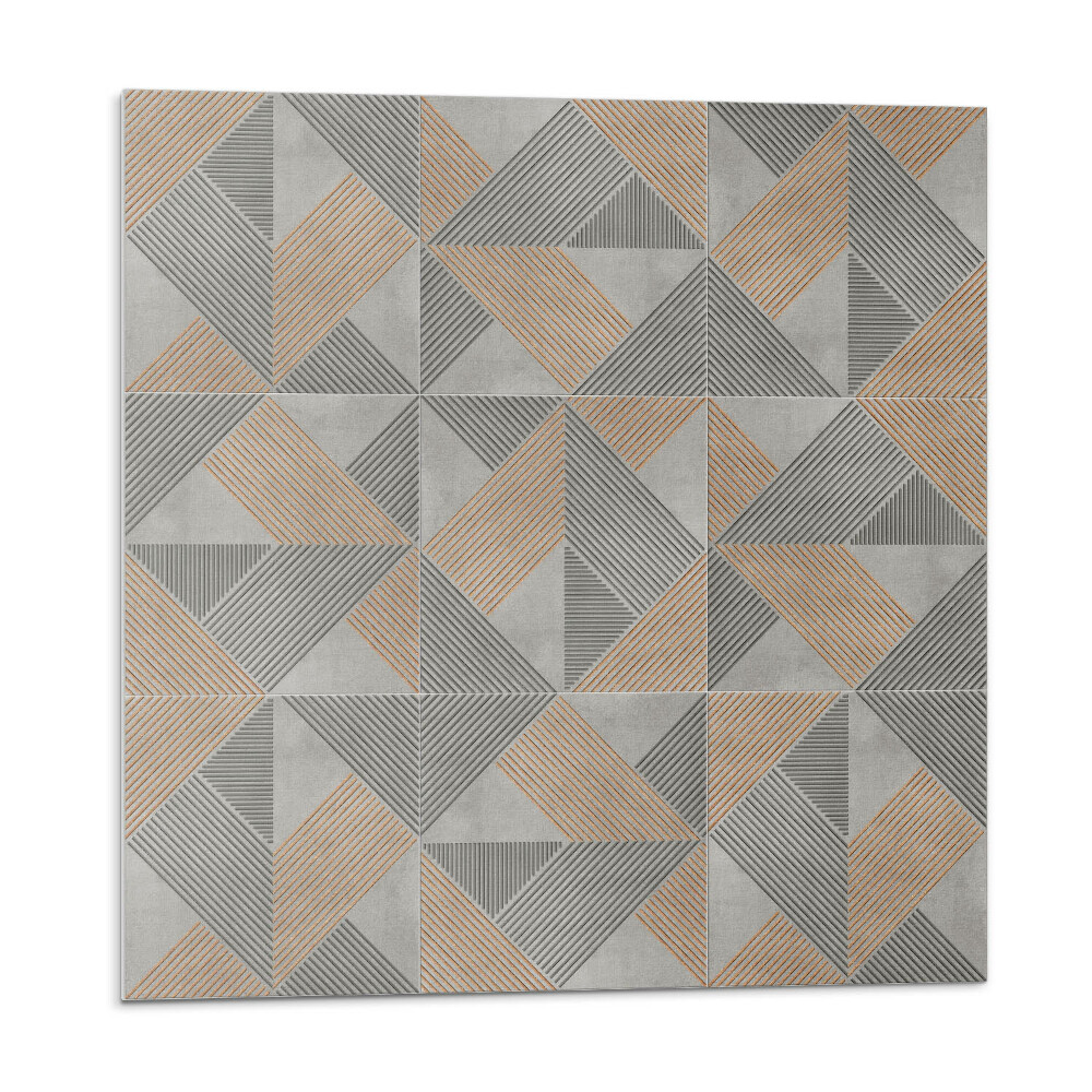 Panel ścienny Trójkątny motyw geometryczny