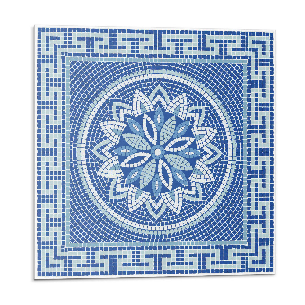 Panel ścienny Kwiatowy wzór mozaikowy