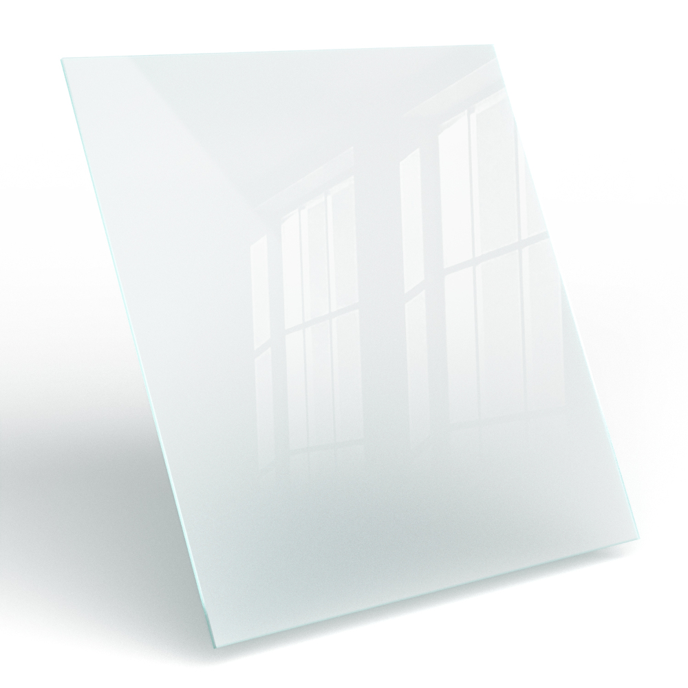 Kwadratowy półprzezroczysty blat na stół