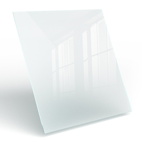 Kwadratowy półprzezroczysty blat na stół