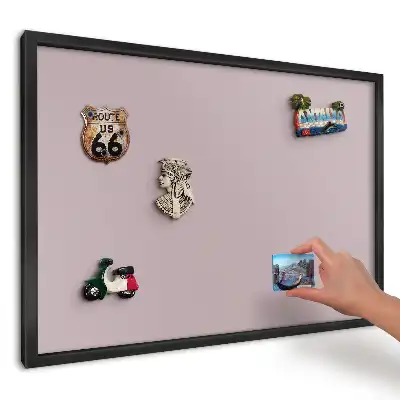 Tablica magnetyczna do kuchni Delikatny różowy minimalizm